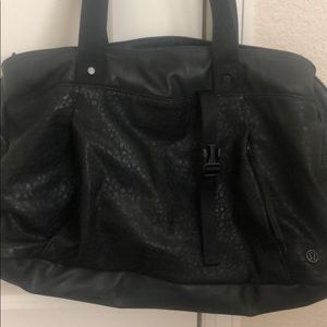 Lululemon yoga/gym bag